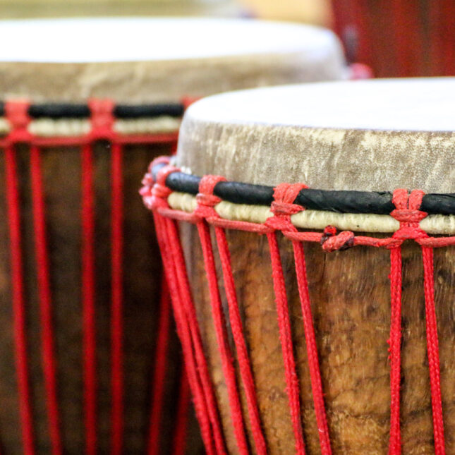 Trommel bei Sprungbrett Musik